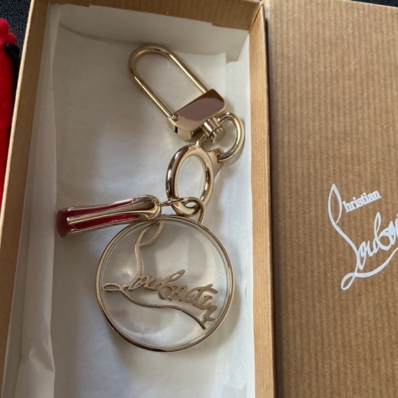 Louboutin purse charm/keychain Authentic not copy, classy as yourself. (No tags - Picture 5 of 13